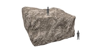 Cliff Rock 3D Model AR VR PBR 3D model