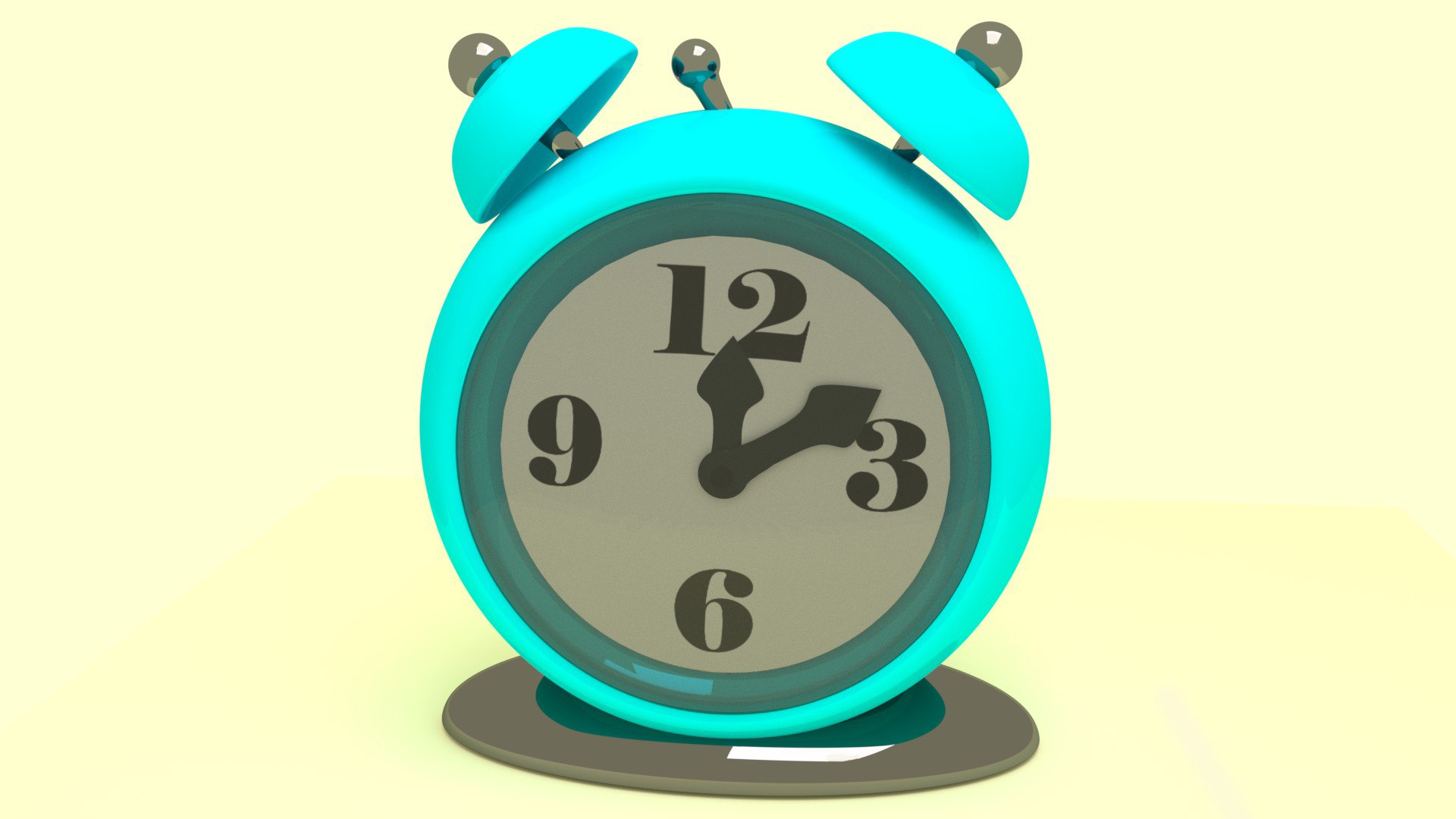 3D Alarm Clock - TurboSquid 1320397