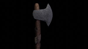 3D stone axe
