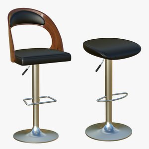 3D Stool Chair V141