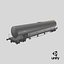 3D Tanker Railcar