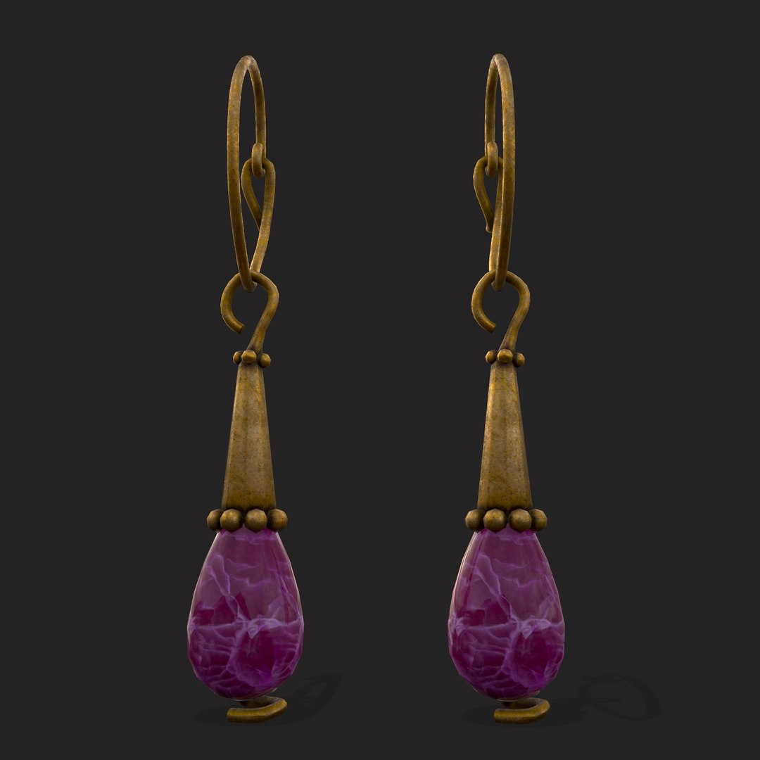 Medieval Lilac Amethyst Hanging Earings 3D model https://p.turbosquid.com/ts-thumb/v3/MV7X8I/fT/5/png/1654630509/1920x1080/fit_q87/552ffa06d935a1838663400732bd90a8bfe2b640/5.jpg