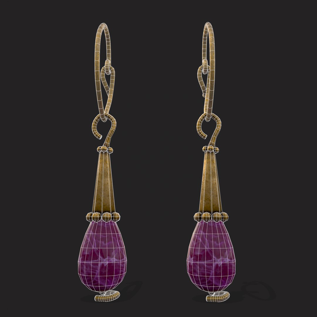 Medieval Lilac Amethyst Hanging Earings 3D model https://p.turbosquid.com/ts-thumb/v3/MV7X8I/lW/6/png/1654630508/1920x1080/fit_q87/351db0f2cb5b50a1e7bad939be64a7383ef886fd/6.jpg
