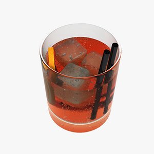 3d model cocktail