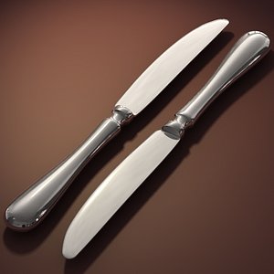 x knife silverware