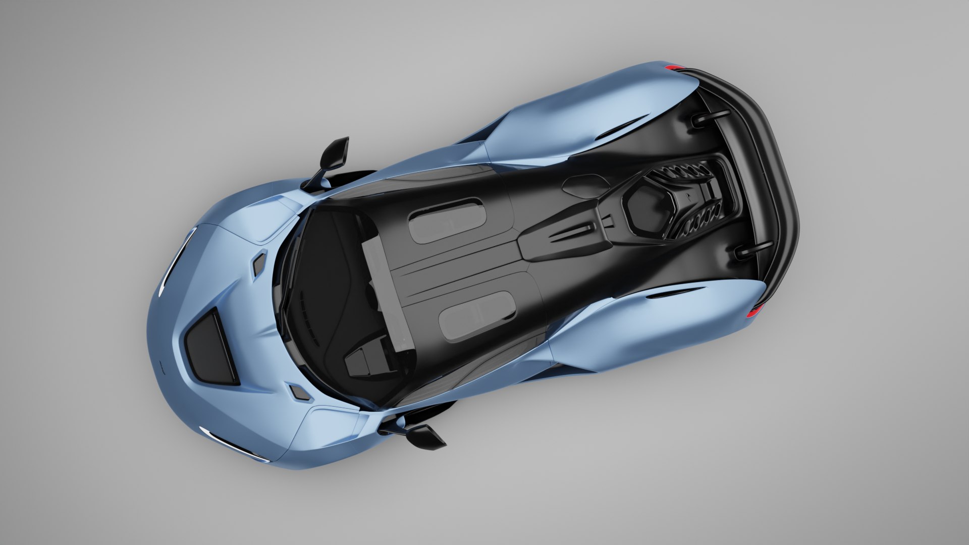 MCLAREN W1 2025 SPACE BLUE Model - TurboSquid 2353152