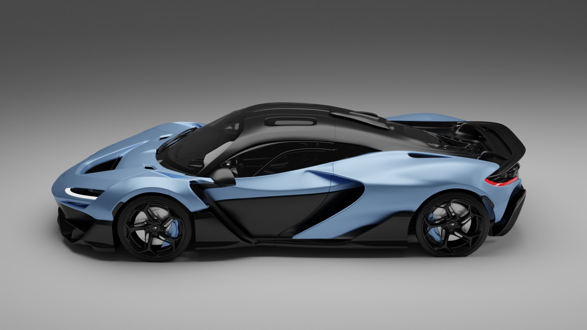 MCLAREN W1 2025 SPACE BLUE Model - TurboSquid 2353152