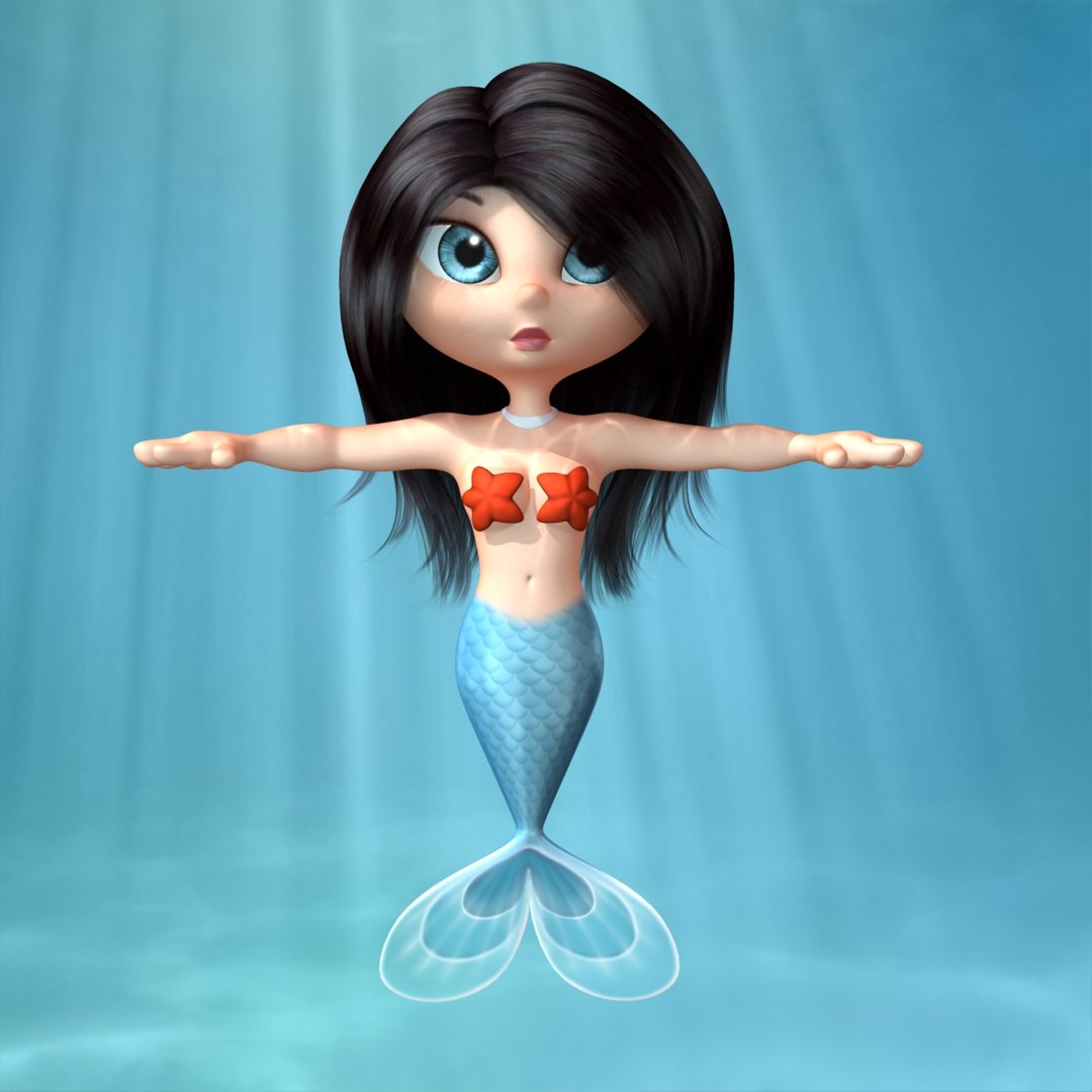 cartoon mermaid 3d model https://p.turbosquid.com/ts-thumb/v3/W3L9Cv/PJXi0sdn/cartoonmermaid_01/jpg/1326477196/1920x1080/fit_q87/313b701f0ddf76b9d1cd6150fba3d581e9d34146/cartoonmermaid_01.jpg