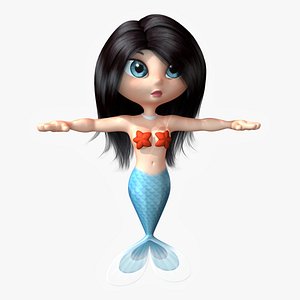 Cartoon Mermaid