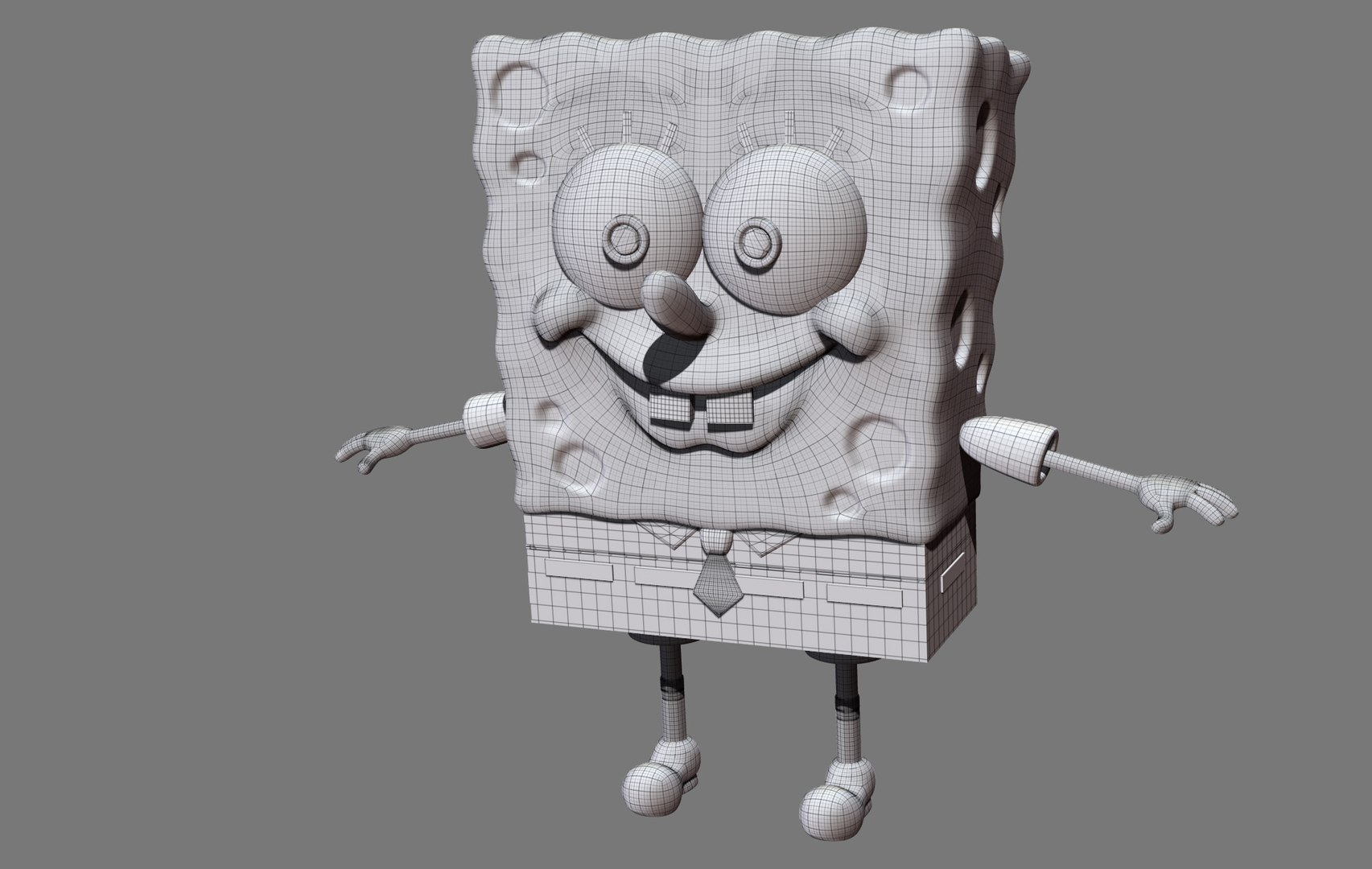 Spongebob Model - TurboSquid 1637533