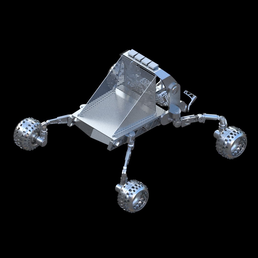 3D Moon Rover - TurboSquid 1227114