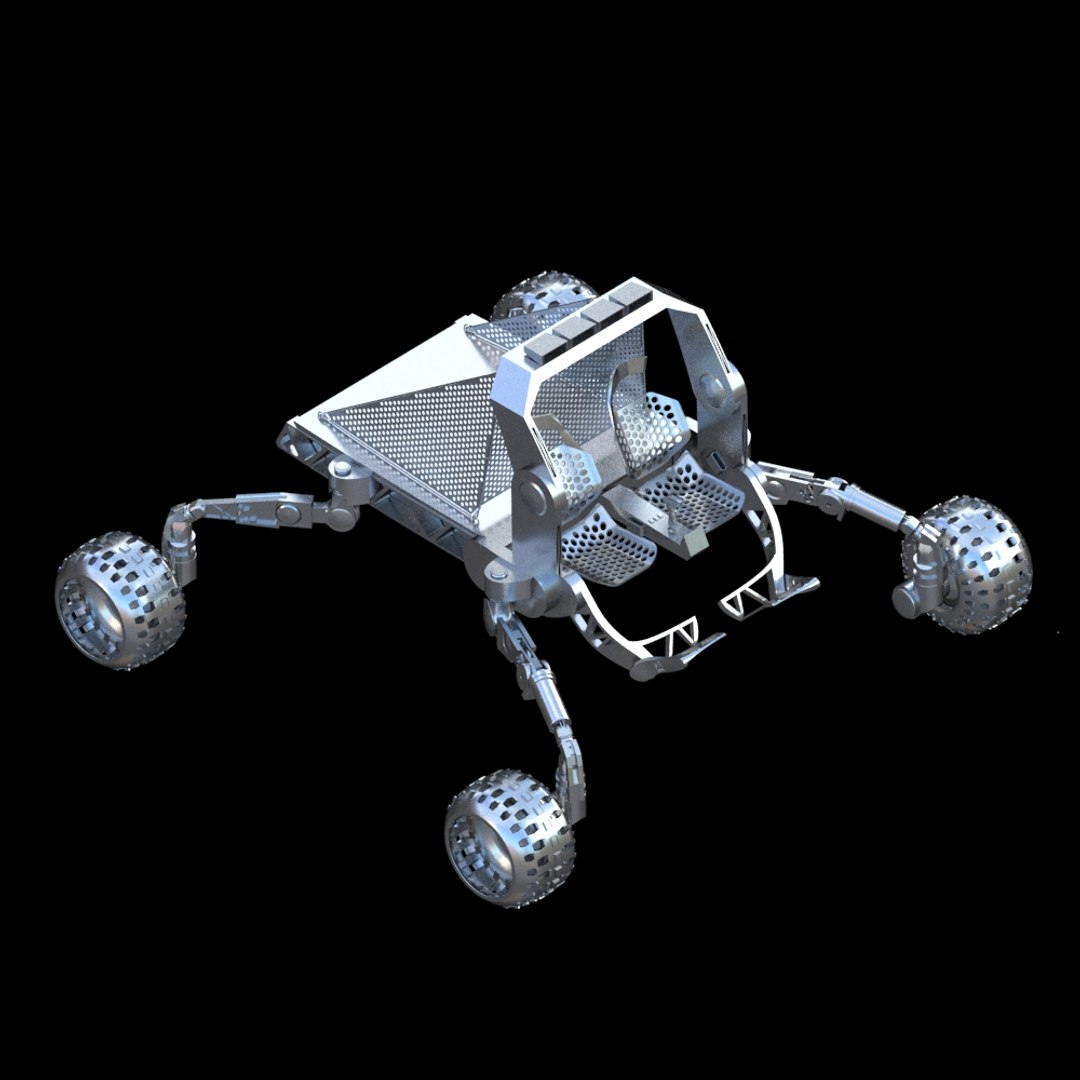 3D Moon Rover - TurboSquid 1227114