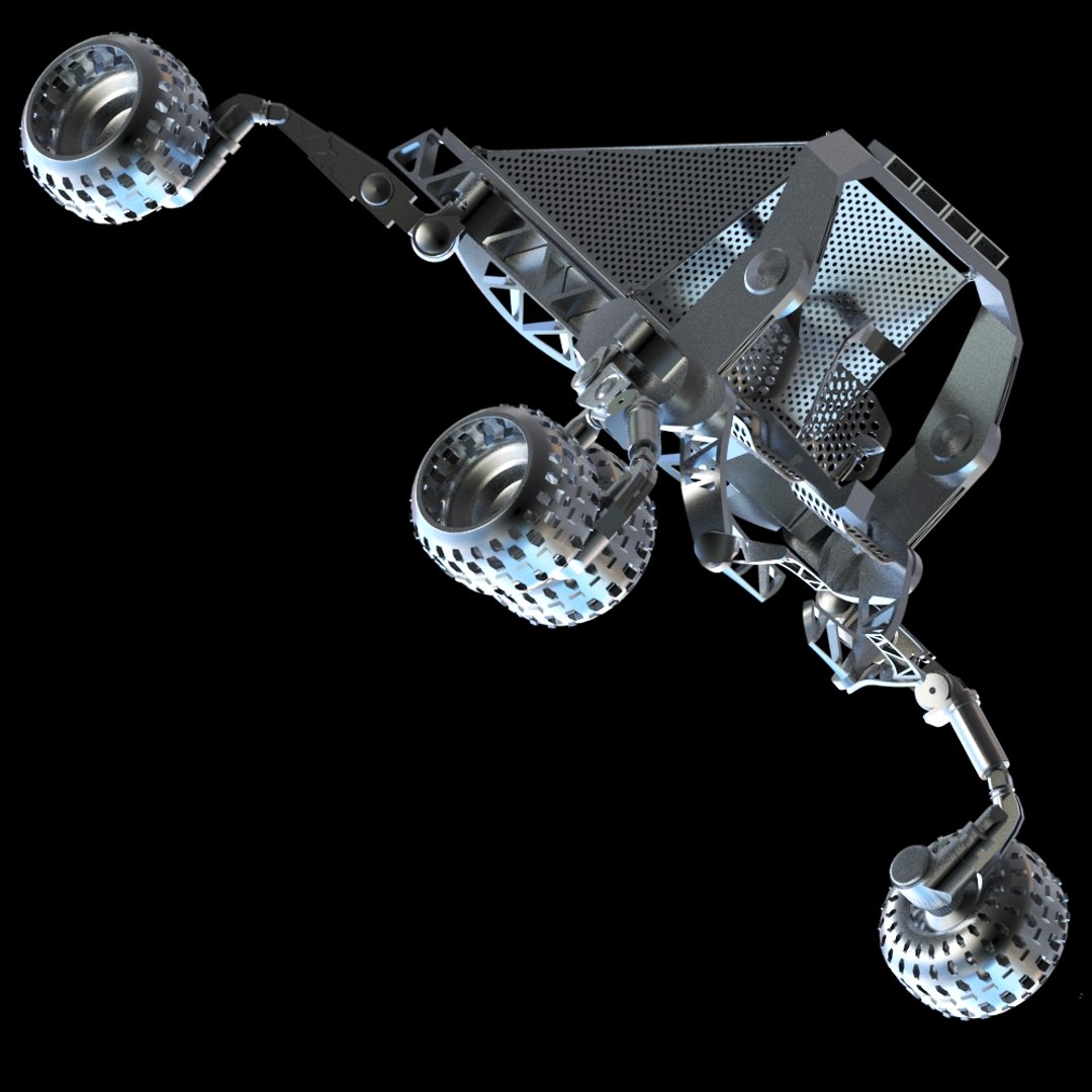 3D Moon Rover - TurboSquid 1227114