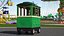 Carro Ferroviário Verde Mini Express