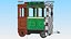 Carro Ferroviário Verde Mini Express