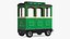 Carro Ferroviário Verde Mini Express