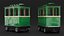 Carro Ferroviário Verde Mini Express