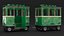 Carro Ferroviário Verde Mini Express