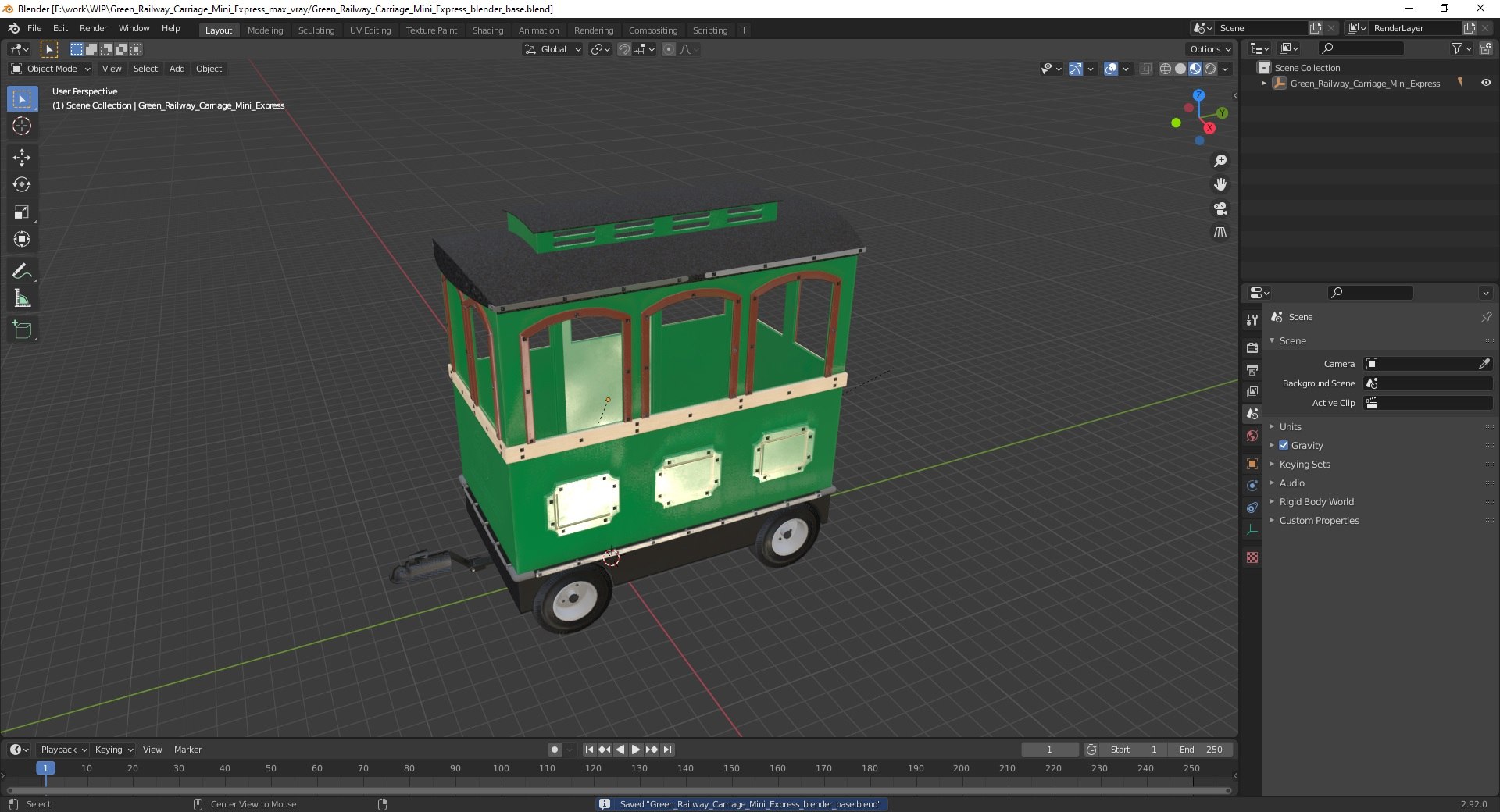 3D Green Railway Carriage Mini Express model https://p.turbosquid.com/ts-thumb/v3/iDKmwp/HO/greenrailwaycarriageminiexpressvray3dmodel030/jpg/1681900942/1920x1080/fit_q87/1ada33777ed2c175b3bbe205ef86e838fa2038e6/greenrailwaycarriageminiexpressvray3dmodel030.jpg