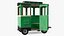 Carro Ferroviário Verde Mini Express