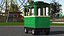 Carro Ferroviário Verde Mini Express