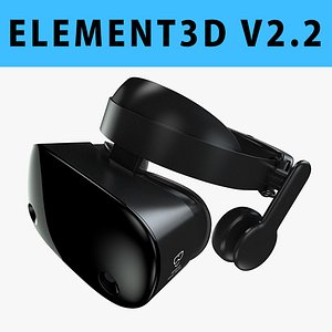 E3D - 3D model Samsung Odyssey Windows Mixed VR Headset