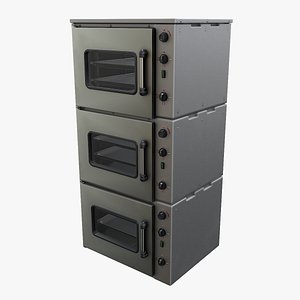 3D Triple Oven(1) model