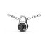 Chained Round Padlock Hanging