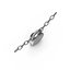 Chained Round Padlock Hanging