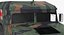 Mini Ambulance Military Car HMMWV m996 Camo 3D Model
