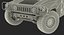 Mini Ambulance Military Car HMMWV m996 Camo 3D Model