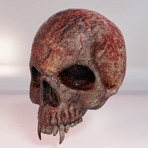 Vampire Skull model