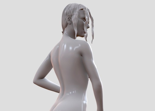 Woman miniature 3d printable 3D