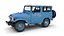 Toyota Land Cruiser FJ 40 Azul con Interior