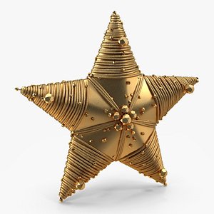 christmas star 3d max
