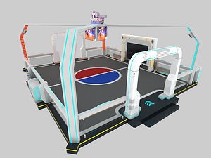 3D vr virtual arena