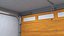 Mechanic Garage Door Wooden Rigged for Cinema 4D