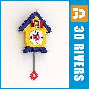 Kids cuckoo clock by 3DRivers