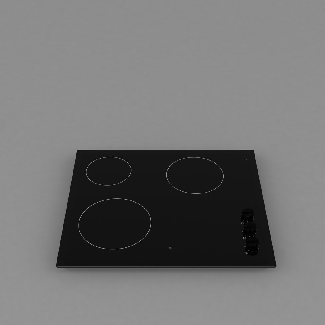 3d Model Of Cooktop