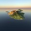 United States, Canada, Mexico, Alaska, Hawai realistic map pbr enviroment