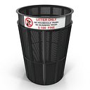 Public Garbage Can