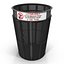 Garbage Truck and Cans Collection