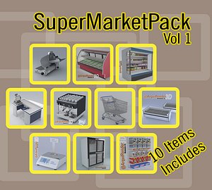 pack supermarket x