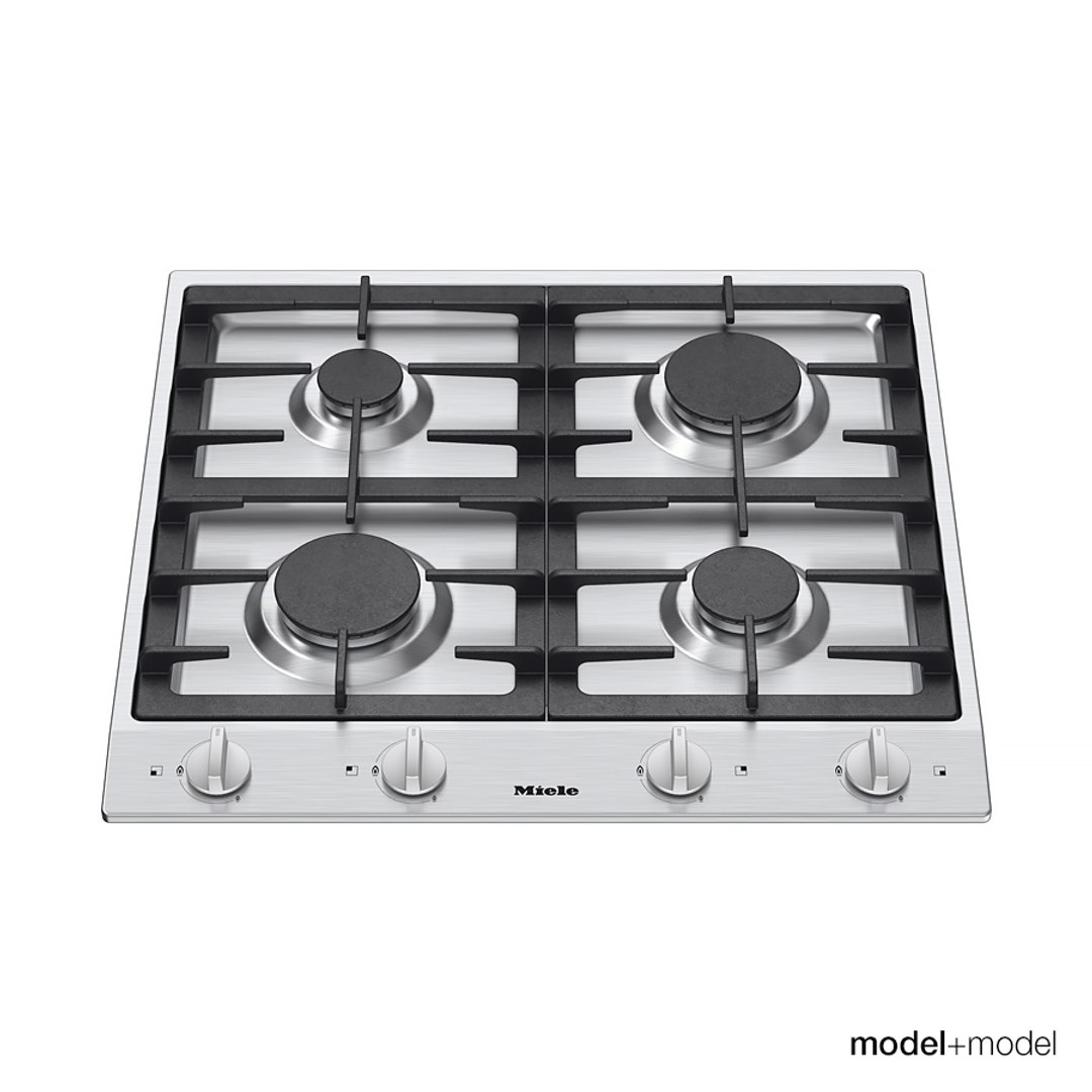 Miele Gas Cooktops 3d Model