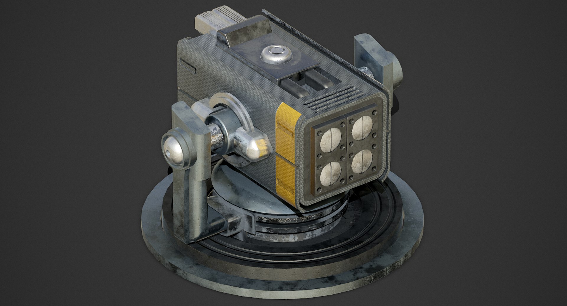 3D missile launcher 2 sci-fi model https://p.turbosquid.com/ts-thumb/v4/GOHgzL/kYrh6vdo/screenshot096/png/1558089858/1920x1080/fit_q87/155758f6695d4c552aed6821c05af5f71999482e/screenshot096.jpg