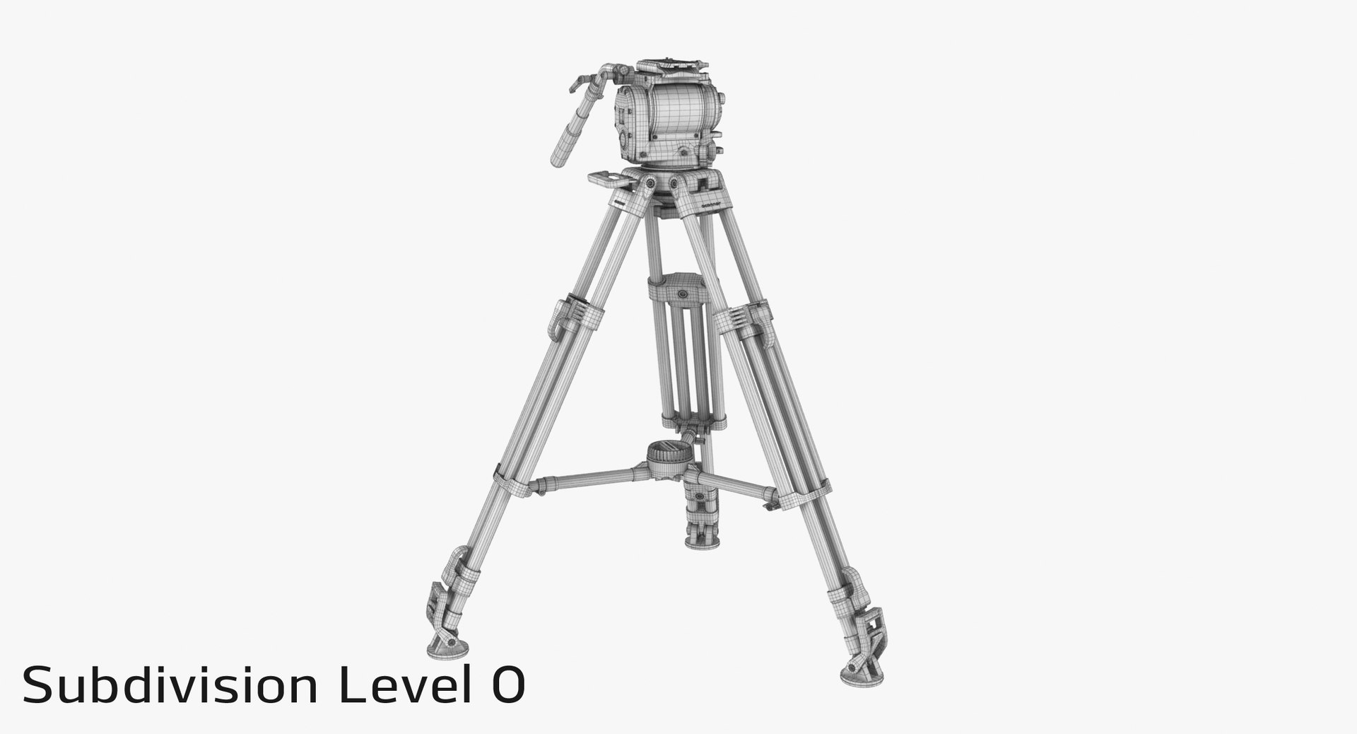 Tripod fluid head 3D model TurboSquid 1472561