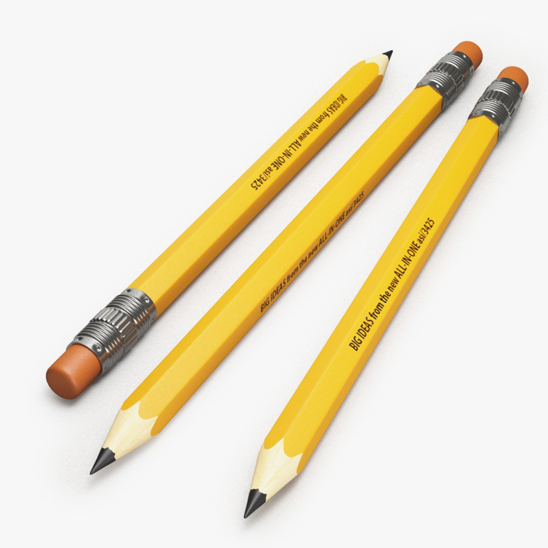 Карандаш три д. 3д пенсил. Три карандаша. Карандаш, 3в. Модель карандашом.