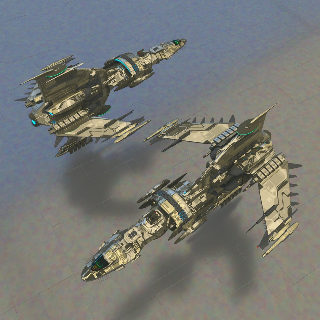 Gun Gunship 3d Model