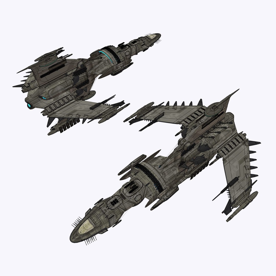 Gun Gunship 3d Model