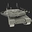 South Korean Main Battle Tank K1 2 Rigged
